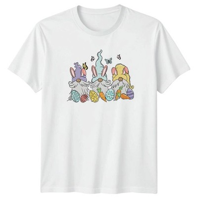 Drei Osterwichtel Hasenohren T-Shirt Hasenwichtel Ostergeschenk für Sie und Ihn