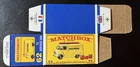 Matchbox Lesney #62 TV Service Van / Radio Rentals ‘64-‘69 Type E Repro Box