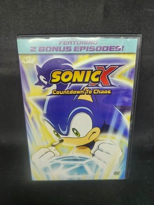 Sonic X Vol 6 Countdown To Chaos DVD 4Kids TV Funimation Anime W