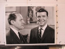 CBS TV show photo 1960s THE DEFENDERS Robert Reed smiling E.G. Marshall