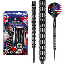 WINMAU LEONARD GATES SIGNATURE 90 TUNGSTEN STEEL TIP DRT 22 GR SHIPS FREE BONUS