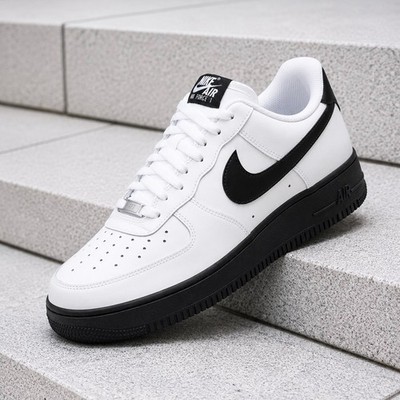 Nike Air Force 1 Low '07 White Black FJ4146-129 Men's Size New