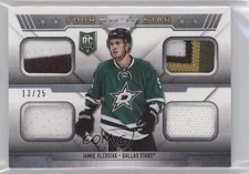 2013-14 Panini Titanium Rookie Four Star Memorabilia 13/25 Jamie Oleksiak RC p2i