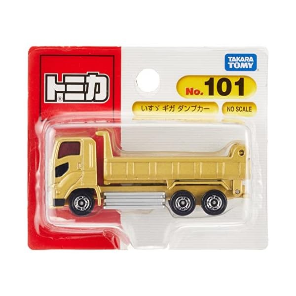 TAKARA TOMY TOMICA No.101 ISUZU GIGA DUMP TRUCK (Blister Pack) from Japa