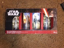 Disney Star Wars: The Force Awakens Collection Set of 4 Glasses | 2015