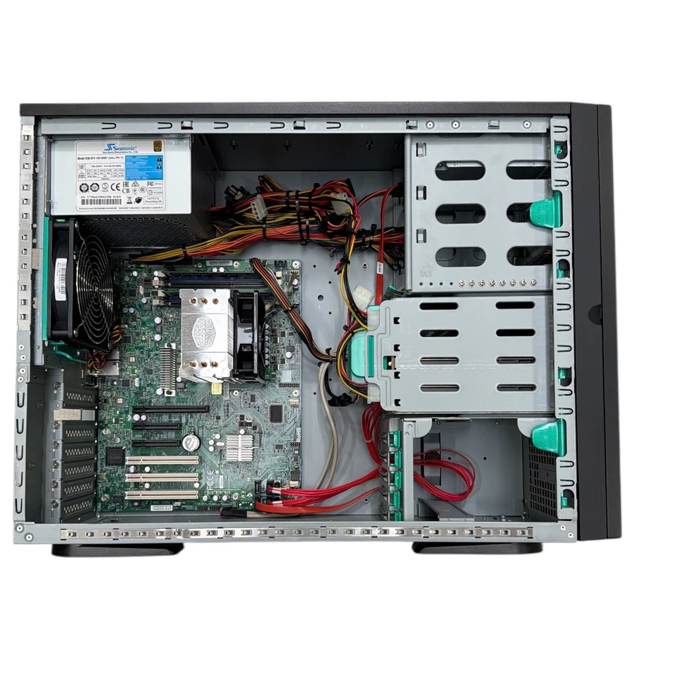 Server tower Supermicro X9SCA-F E3-1240 v2 3,4 GHz 8 GB 2x 1 TB 650 W - Immagine 4 di 4