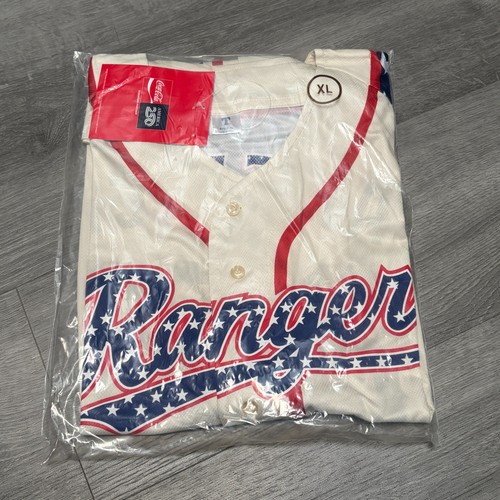 Texas Rangers America’s 250th Birthday Jersey SGA 7/4/26 Adult XL USA Stars
