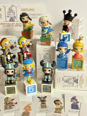 #ad MOLLY ANNIVERSARY STATUES CLASSICAL RETRO SERIES 2 FIGURE CONFIRMED TOY HOT $18.92