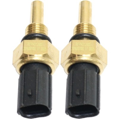 Pair Set of 2 Coolant Temperature Sensors for Honda Civic Pilot Acura TSX RL Vue