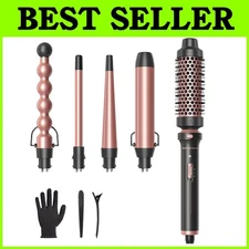 Multi Curl Wand Set - 5 Interchangeable Wands