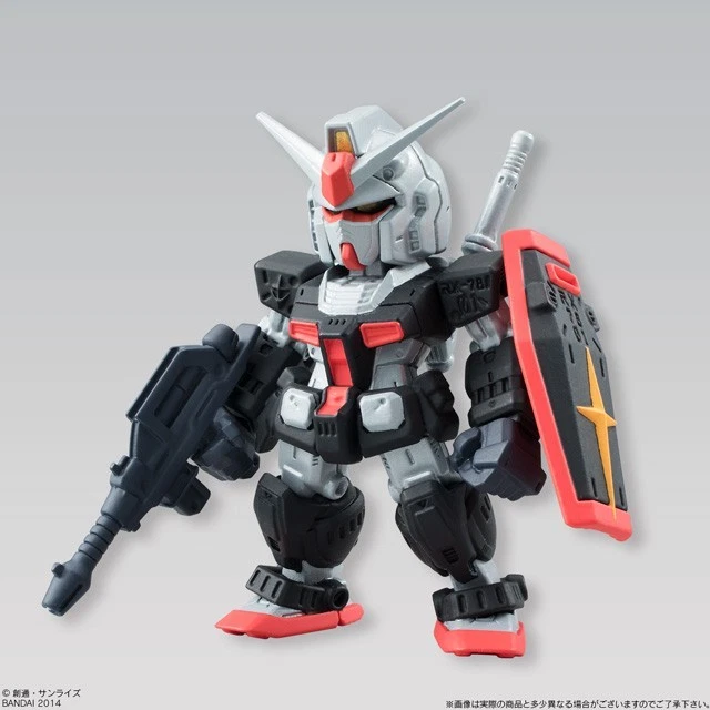 Set of 6 Fw Gundam Converge #18 2015 Mini Figure Complete Bandai From Jpaan New - Image 2 of 4