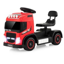 Kids Ride-on Car 6V Toddler Electric Truck LED Lights Music  Horn Sound