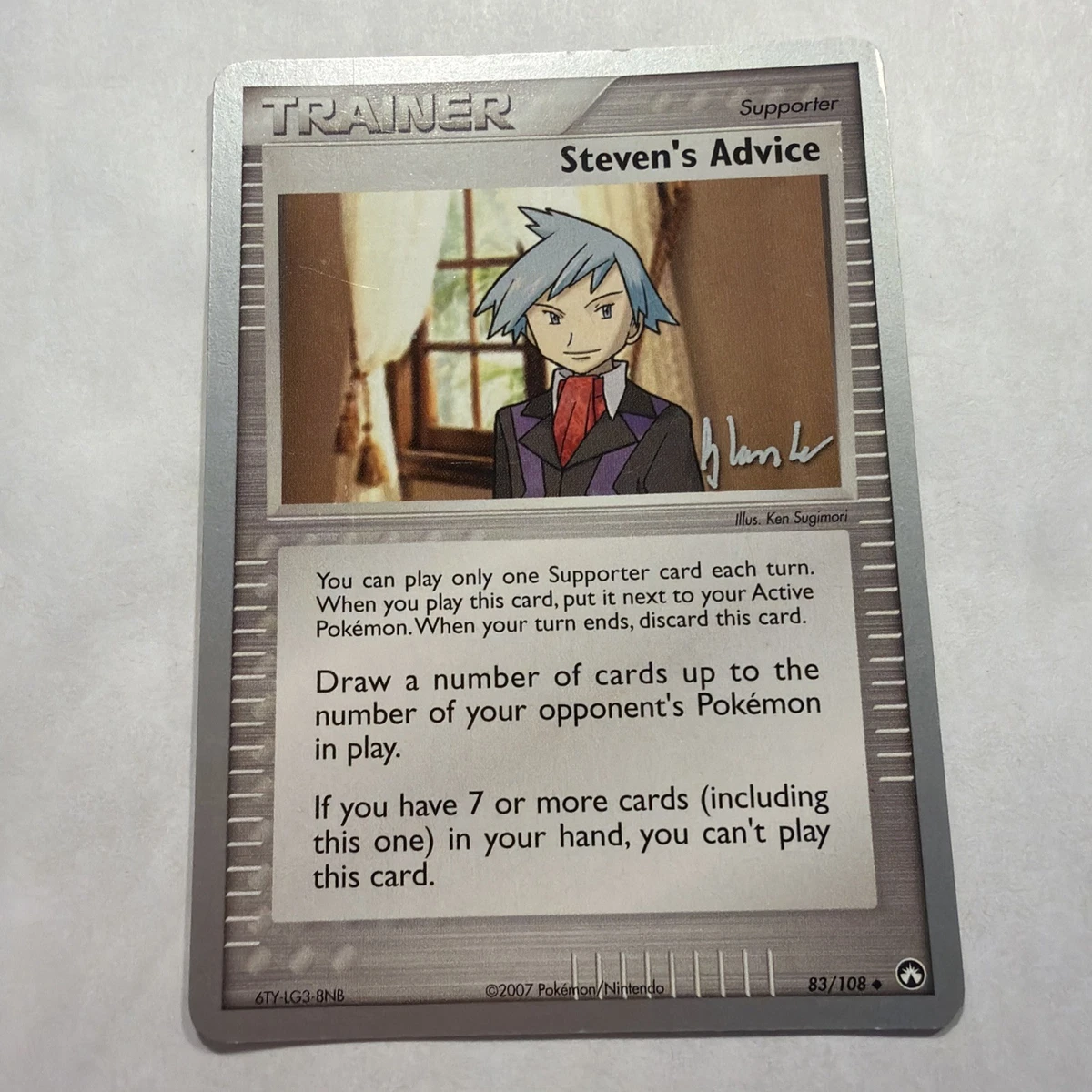 Steven's Advice Pokémon TCG Cards for sale | eBay
