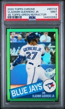 2020 Topps Chrome Vladimir Guerrero Jr. #85TC6 1985 Topps Green #/99 PSA 9 🔥