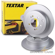 TEXTAR 2x BREMSSCHEIBE Ø302 SATZ HINTEN FÜR HYUNDAI TUCSON TL KIA SPORTAGE 4 QL