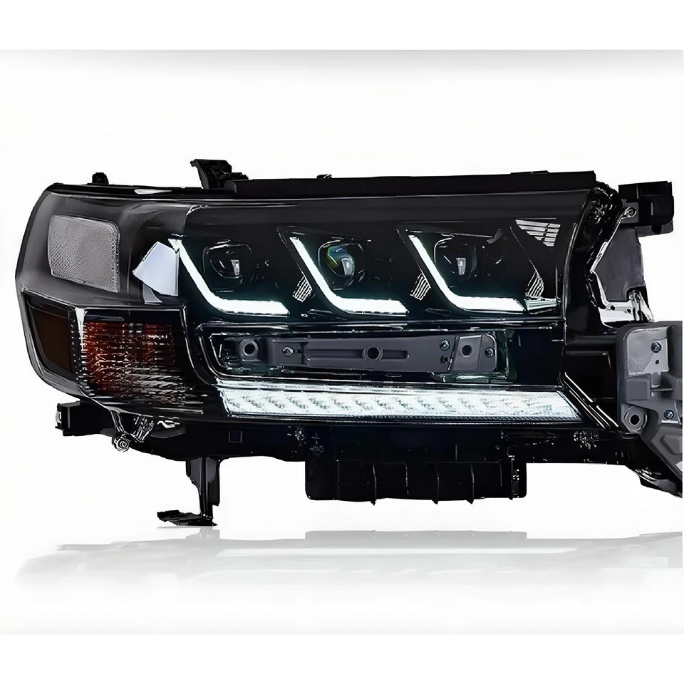 Conjunto de conjunto de farol de LED para Toyota Land Cruiser 2016-2021 lâmpada de seta - Imagem 3 de 4