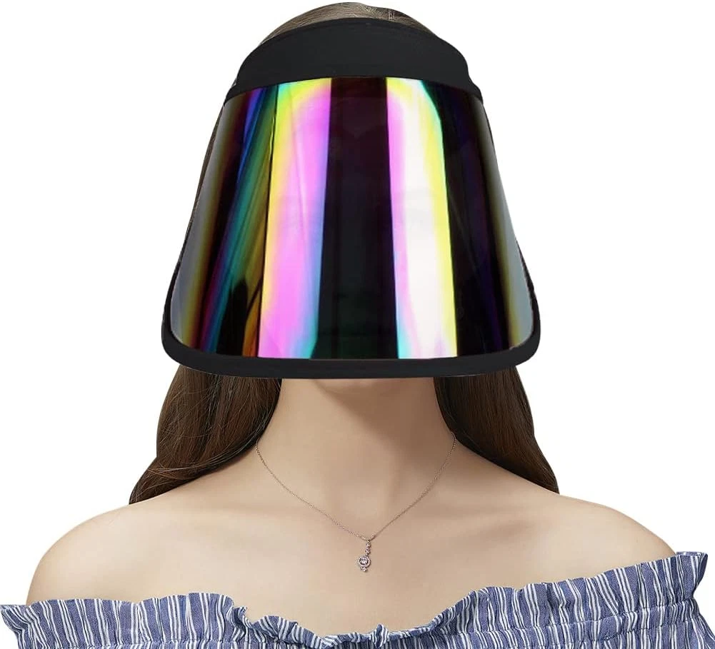 Face_Shield Protector Sun Visor Hat UV Protection Summer Sun Cap Great for Oudto