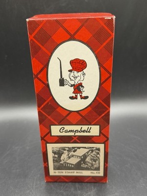Vtg 1970 Campbell N Scale Models Ten Stamp Mill #450, Railroad Model