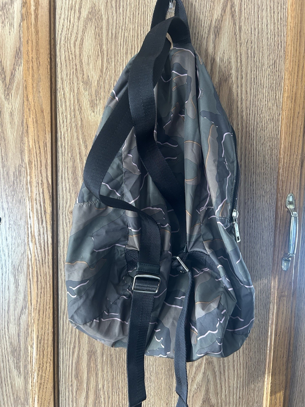 Compact  Authentic Coach Backpack Packable Wild C… - image 11