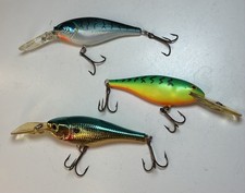 Rapala Fishing Lures Set of Three