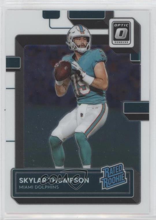2022 Panini Donruss Optic Rated Rookie Skylar Thompson #276 Rookie RC 0c2