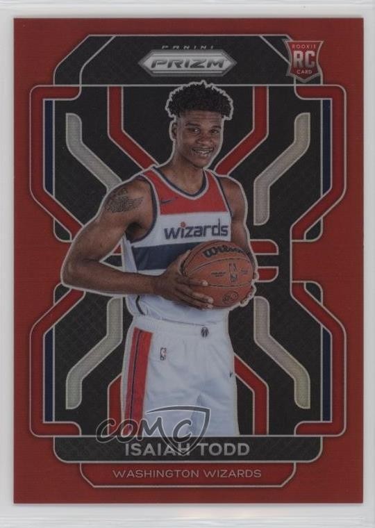 2021-22 Panini Prizm Red Prizm 237/299 Isaiah Todd #299 Rookie RC 0q3