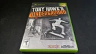 Tony Hawk's Underground 1 Black Label Microsoft Xbox MINT cond disc COMPLETE-!