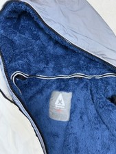 Extravagante , kuschlige Skijacke Schneejacke Winterjacke Weiß Gaastra  Gr. M