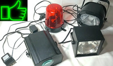 4 X Led Strobe Lights Party Super Bright LED Stage Flashing Used Tested