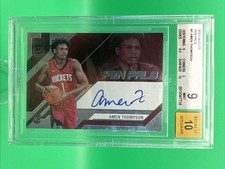 2023-24 Panini Pen Pals Auto Amen Thompson RC BGS 9 (Auto BGS 10) GREAT PRICE!!