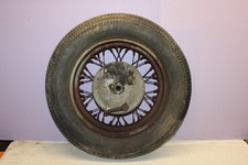 1950-53 Indian Chief Front Wheel Rim Hub Drum Brake Plate Shoe Speedometer Drive