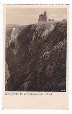 Alte Postkarte Foto RIESENGEBIRGE Schneegrube...