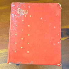 Poesiealbum rot mit Goldpr&auml;gung, handschriftliche Eintr&auml;ge 1940/1943 (1901&ndash;1945)