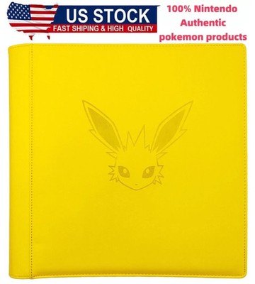 *US STOCK* Pokemon S-Chinese Gift Box Jolteon Eevee GX theme 480 slots Binder