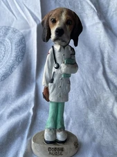 Nurse Dog Bobble Head Figure 