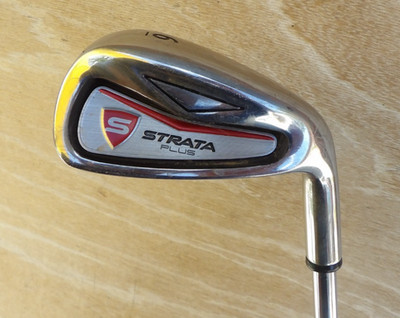 CALLAWAY STRATA PLUS 6 IRON 28 LOFT REGULAR FLEX STEEL SHAFT RIGHT HANDED RED