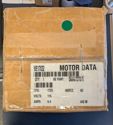 #ad GE Industrial Dryer Motor for WE4X710 WE17X32 WE17X10010 $79.99