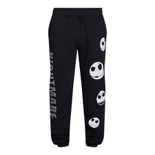 The Nightmare Before Christmas Black Pockets Joggers Pants New