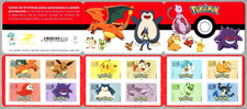 TIMBRE FRANCE CARNET  AUTOADHESIF N° 2435 / 2446 12 TIMBRES POKEMON (pl)