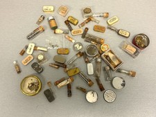 Pocket Watch and Wrist Watch Misc. Parts Grab Bag - Lots of Good Parts