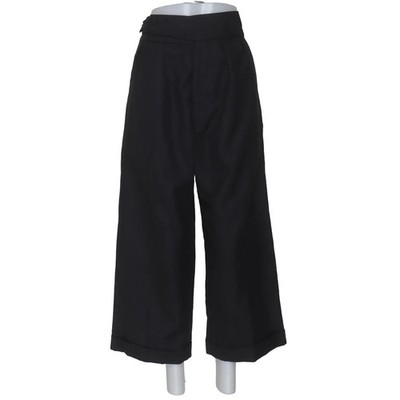 Scarti-Lab, Palazzohose, Größe: 27, Grau, Wolle, Fischgräte, Tweed, Damen #gvV