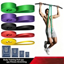 Heavy Duty Resistance Bands Set 5 Loop for Gym Exercise Pull up Fitness Workout