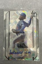 2021 Leaf Metal Draft - Jordany Ventura #BA-JV2 Silver Crystals (AU, RC)