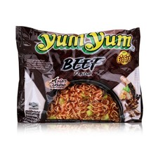 Yum Yum Instant Nudeln Rind 60g - BEEF - Fertiggericht (1er Pack)