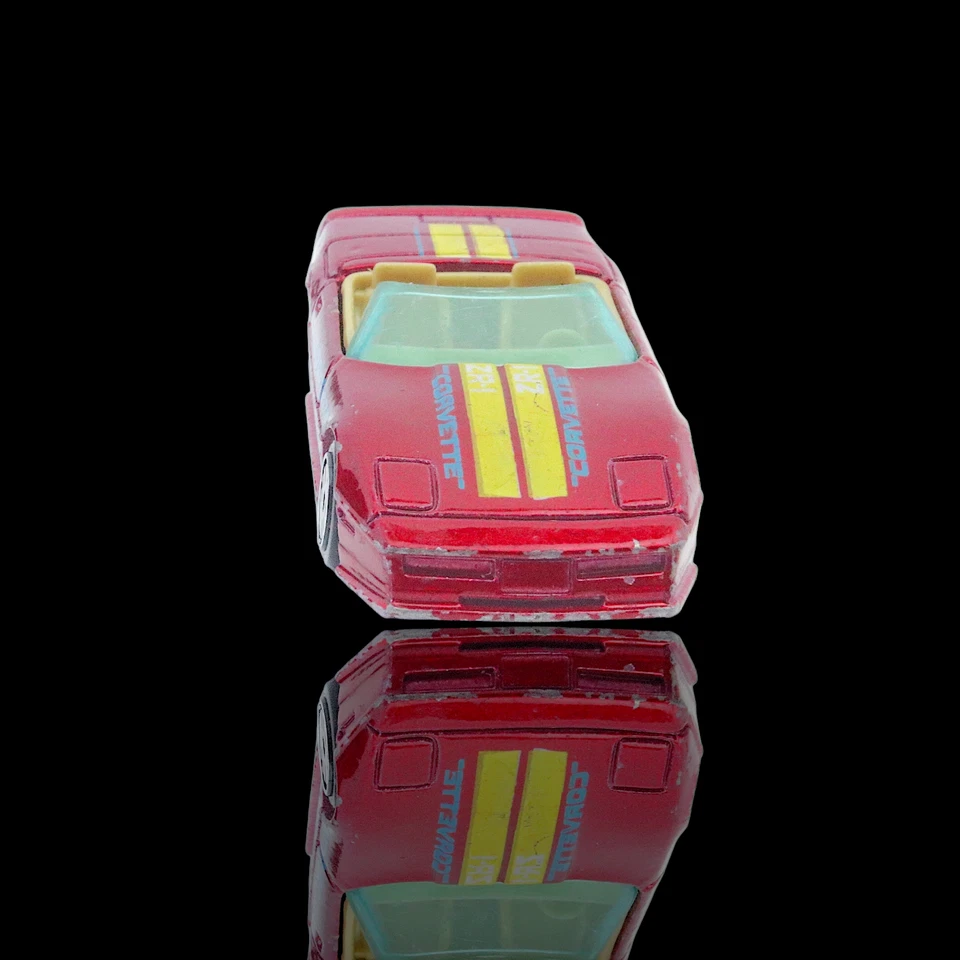 Corvette 1988 convertible rojo diecast 1:64 Hot Wheels Foto 3 de 4