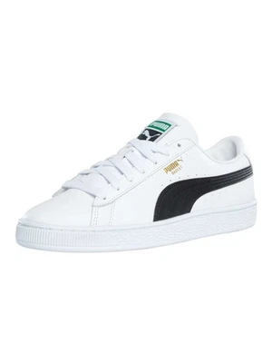 Puma Pour des hommes Baskets classiques en cuir Basket, blanc - Photo 1/4