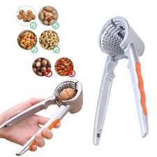 Heavy Duty Nut Cracker with Ergonomic Non-Slip Grip Pecan Walnut Opener Tool