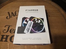 NZXT - F120 Duo RGB 120mm Computer Case Fan with Fluid Dynamic Bearings - Black