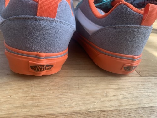 Vans Knu Skool Pop Outsole Orange Neon US 9 Men's New Rare Colorway OTW Skate - Picture 3 of 12