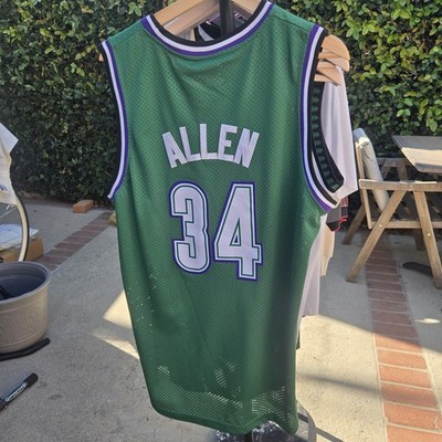 Mitchell & Ness Milwaukee Bucks Ray Allen Throwback Jersey 1996-97